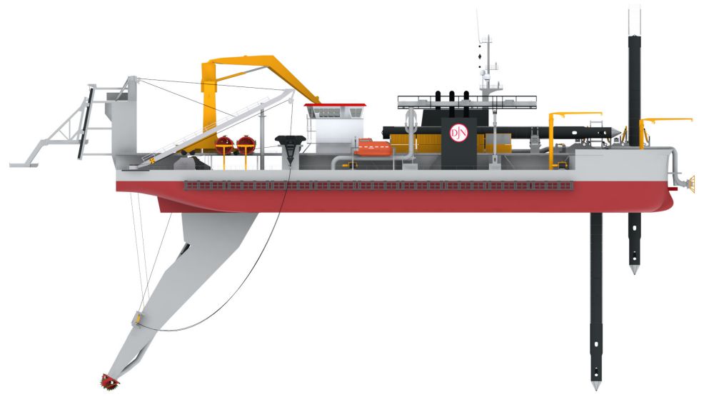 MAN Engines Ordered for World's Largest CutterSuction Dredger